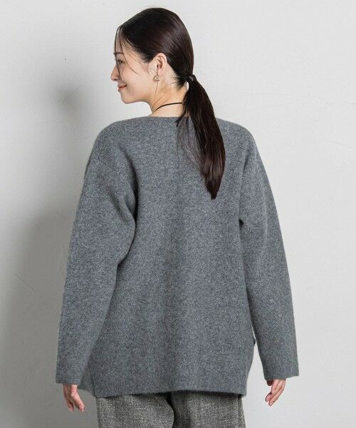 LAUTREAMONT / ロートレアモン カーディガン・ボレロ | フォックス混ニットジャケット | 詳細25