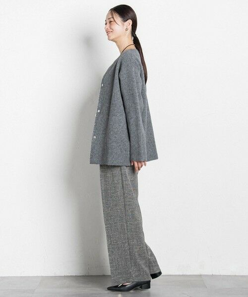 LAUTREAMONT / ロートレアモン カーディガン・ボレロ | フォックス混ニットジャケット | 詳細27