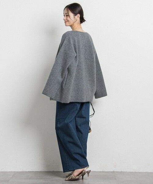 LAUTREAMONT / ロートレアモン カーディガン・ボレロ | フォックス混ニットジャケット | 詳細19