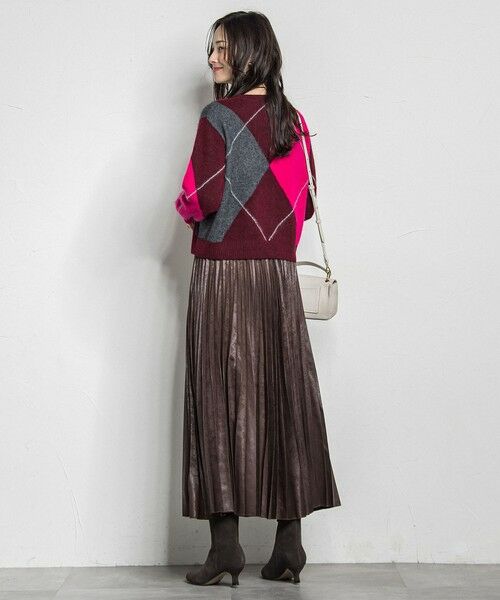 LAUTREAMONT / ロートレアモン ニット・セーター | アーガイルジャカードプルオーバー | 詳細7