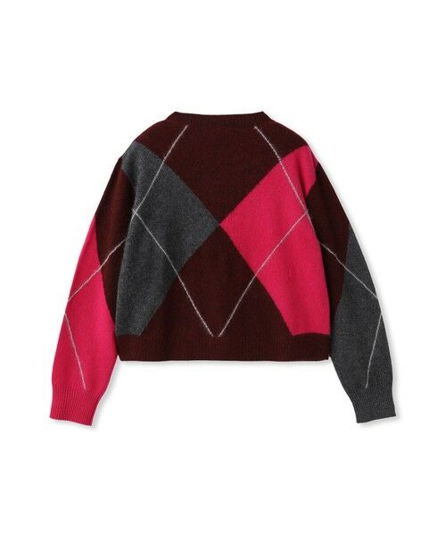 LAUTREAMONT / ロートレアモン ニット・セーター | アーガイルジャカードプルオーバー | 詳細9