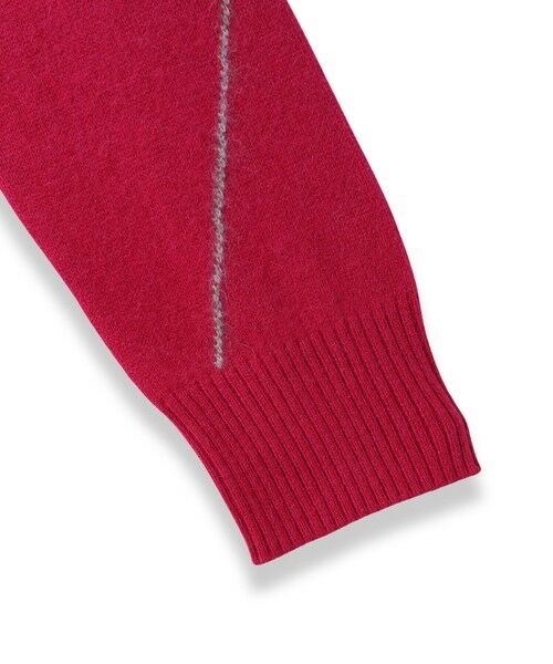 LAUTREAMONT / ロートレアモン ニット・セーター | アーガイルジャカードプルオーバー | 詳細11