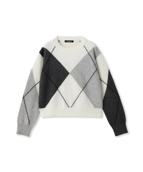 LAUTREAMONT / ロートレアモン ニット・セーター | アーガイルジャカードプルオーバー | 詳細18