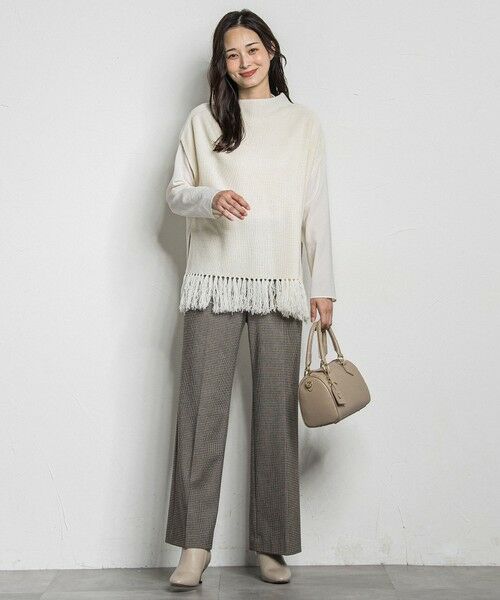 LAUTREAMONT / ロートレアモン ニット・セーター | フリンジベスト | 詳細3