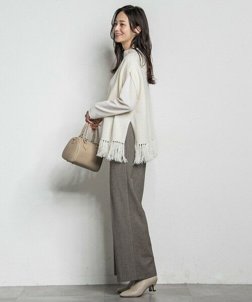 LAUTREAMONT / ロートレアモン ニット・セーター | フリンジベスト | 詳細4