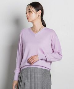 LAUTREAMONT / ロートレアモン ニット・セーター | Brisbane Vネックニットプルオーバー≪11号あり≫