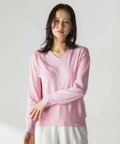 LAUTREAMONT / ロートレアモン ニット・セーター | Brisbane Vネックニットプルオーバー≪WEB限定カラーあり/11号あり≫