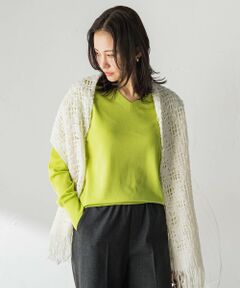 LAUTREAMONT / ロートレアモン ニット・セーター | Brisbane Vネックニットプルオーバー≪WEB限定カラーあり/11号あり≫