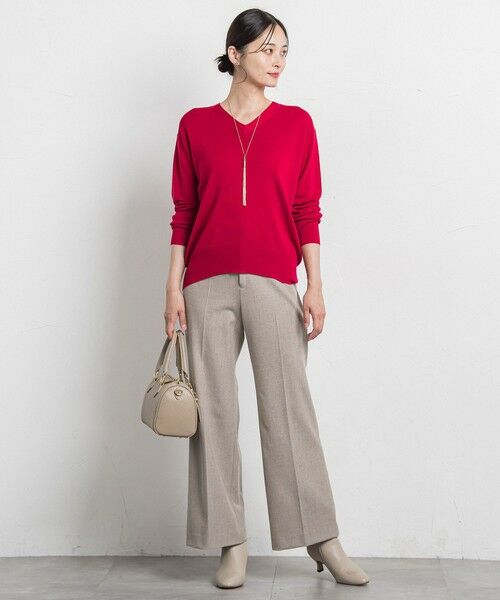 LAUTREAMONT / ロートレアモン ニット・セーター | Brisbane Vネックニットプルオーバー≪11号あり≫ | 詳細8