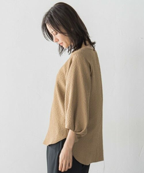 LAUTREAMONT / ロートレアモン シャツ・ブラウス | 【WEB限定】エアリージャガードブラウス≪洗濯機で洗える≫ | 詳細18