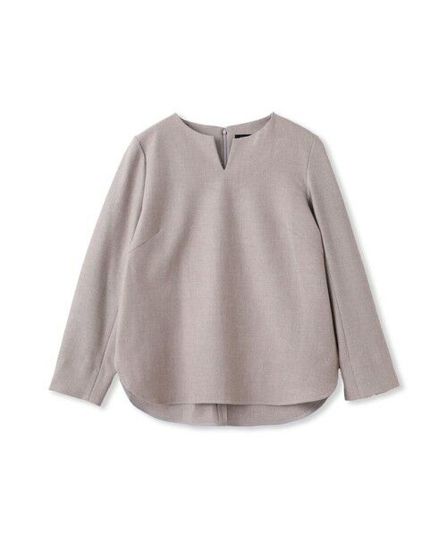 LAUTREAMONT / ロートレアモン シャツ・ブラウス | 両面起毛キーネックブラウス＜WEB限定11号サイズ＞ | 詳細10