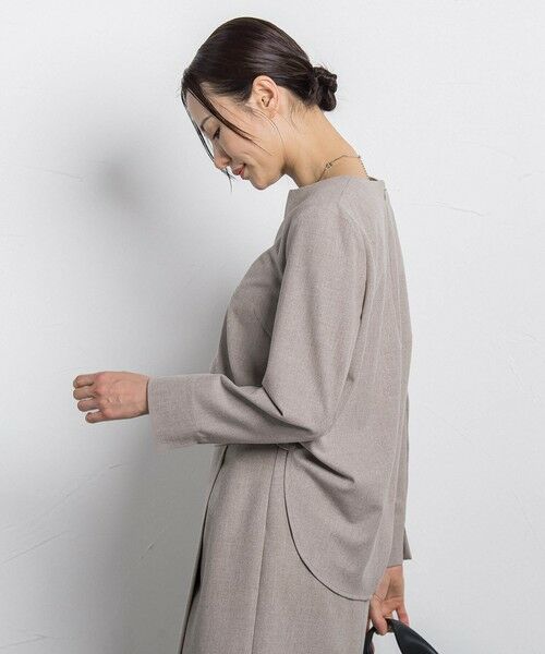 LAUTREAMONT / ロートレアモン シャツ・ブラウス | 両面起毛キーネックブラウス＜WEB限定11号サイズ＞ | 詳細11