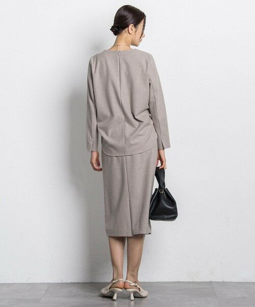 LAUTREAMONT / ロートレアモン シャツ・ブラウス | 両面起毛キーネックブラウス＜WEB限定11号サイズ＞ | 詳細15