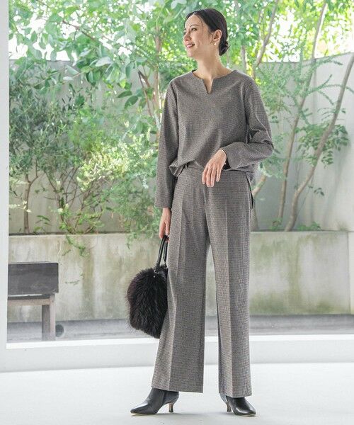 LAUTREAMONT / ロートレアモン シャツ・ブラウス | 両面起毛キーネックブラウス＜WEB限定11号サイズ＞ | 詳細26