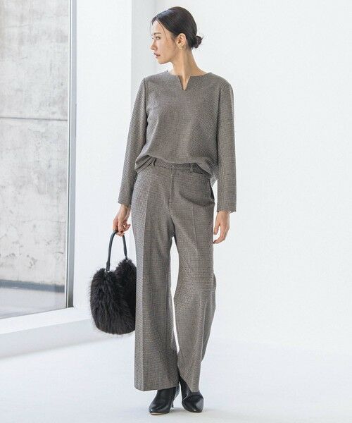 LAUTREAMONT / ロートレアモン シャツ・ブラウス | 両面起毛キーネックブラウス＜WEB限定11号サイズ＞ | 詳細27