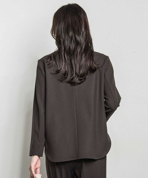 LAUTREAMONT / ロートレアモン シャツ・ブラウス | 両面起毛キーネックブラウス＜WEB限定11号サイズ＞ | 詳細16