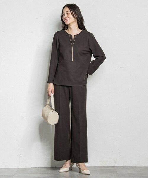 LAUTREAMONT / ロートレアモン シャツ・ブラウス | 両面起毛キーネックブラウス＜WEB限定11号サイズ＞ | 詳細17