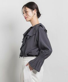 LAUTREAMONT / ロートレアモン シャツ・ブラウス | ラッフルレーヨンブラウス