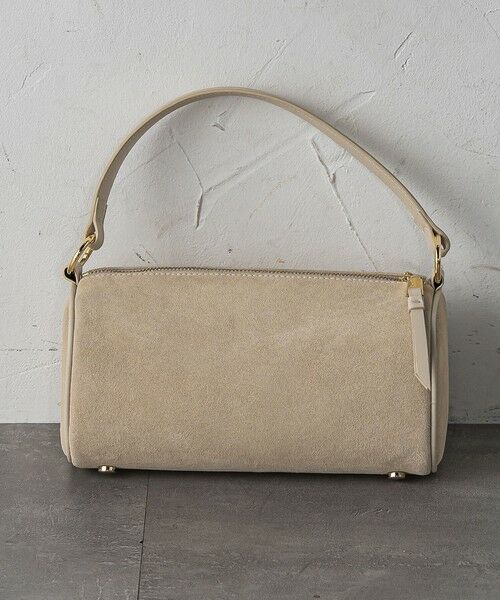 LAUTREAMONT/ロートレアモン エコスエードミニボストンバッグ ベージュ FREE