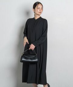 LAUTREAMONT / ロートレアモン ロング・マキシ丈ワンピース | プルエラバックサテンワンピース