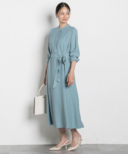 LAUTREAMONT / ロートレアモン ロング・マキシ丈ワンピース | プルエラバックサテンワンピース | 詳細7