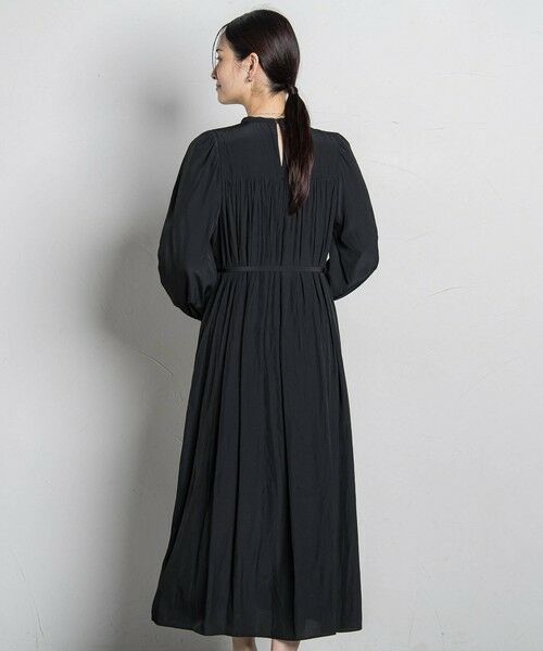 LAUTREAMONT / ロートレアモン ロング・マキシ丈ワンピース | マイクロデシンワンピース≪手洗い可能≫ | 詳細1