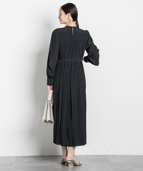 LAUTREAMONT / ロートレアモン ロング・マキシ丈ワンピース | マイクロデシンワンピース≪手洗い可能≫ | 詳細3