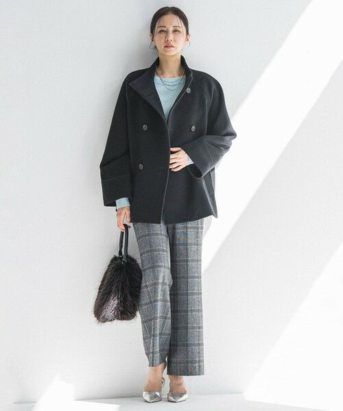 LAUTREAMONT / ロートレアモン ダッフルコート | プレミアムウールカシミヤショートコート | 詳細2