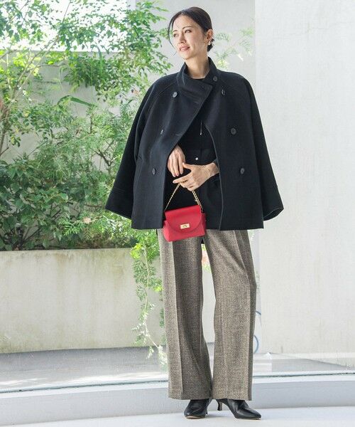 LAUTREAMONT / ロートレアモン ダッフルコート | プレミアムウールカシミヤショートコート | 詳細3