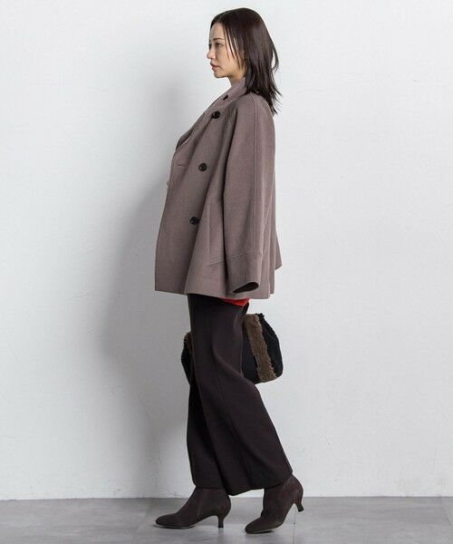 LAUTREAMONT / ロートレアモン ダッフルコート | プレミアムウールカシミヤショートコート | 詳細15