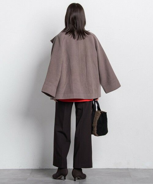 LAUTREAMONT / ロートレアモン ダッフルコート | プレミアムウールカシミヤショートコート | 詳細16