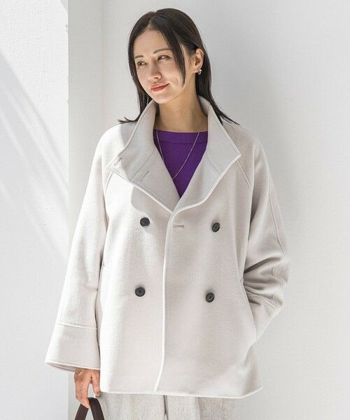 LAUTREAMONT / ロートレアモン ダッフルコート | プレミアムウールカシミヤショートコート | 詳細27