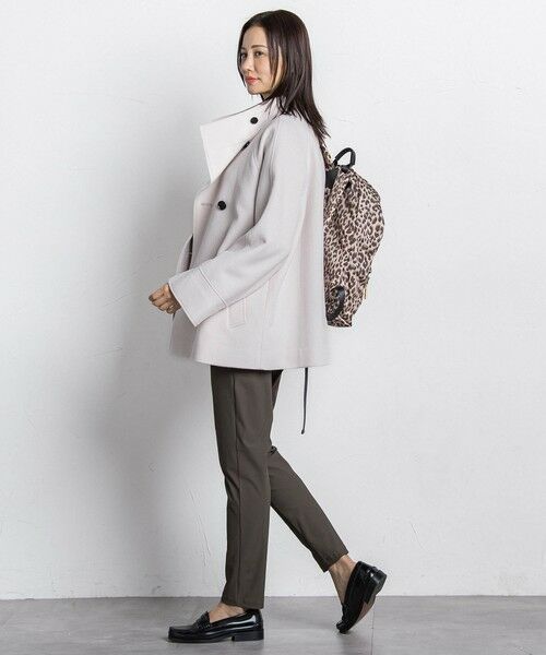 LAUTREAMONT / ロートレアモン ダッフルコート | プレミアムウールカシミヤショートコート | 詳細28