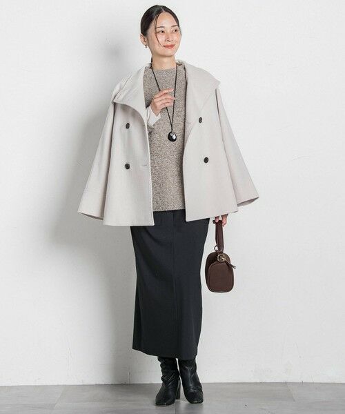 LAUTREAMONT / ロートレアモン ダッフルコート | プレミアムウールカシミヤショートコート | 詳細29