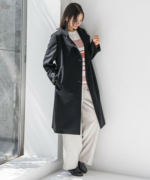 LAUTREAMONT / ロートレアモン ダッフルコート | プレミアムウールカシミヤロングコート | 詳細2