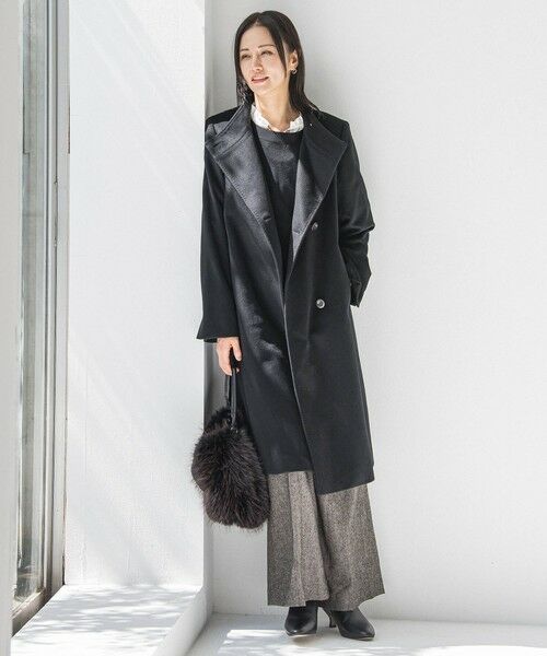 LAUTREAMONT / ロートレアモン ダッフルコート | プレミアムウールカシミヤロングコート | 詳細1