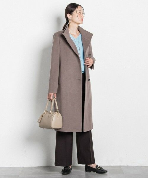 LAUTREAMONT / ロートレアモン ダッフルコート | プレミアムウールカシミヤロングコート | 詳細5