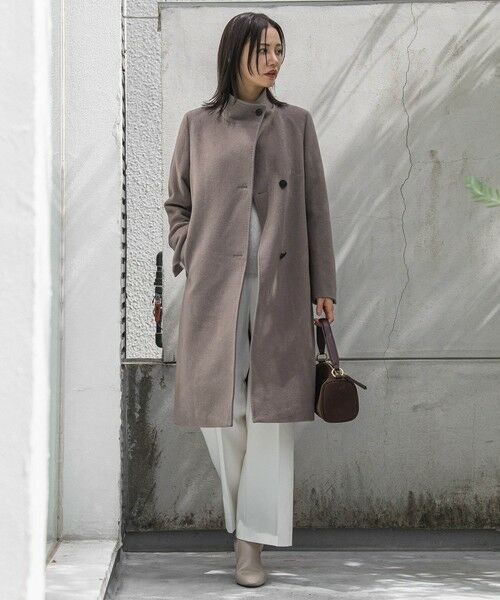 LAUTREAMONT / ロートレアモン ダッフルコート | プレミアムウールカシミヤロングコート | 詳細11