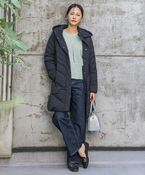 LAUTREAMONT / ロートレアモン ダッフルコート | ストレッチダウンロングコート | 詳細1