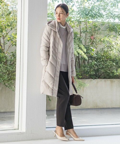 LAUTREAMONT / ロートレアモン ダッフルコート | ストレッチダウンロングコート | 詳細10