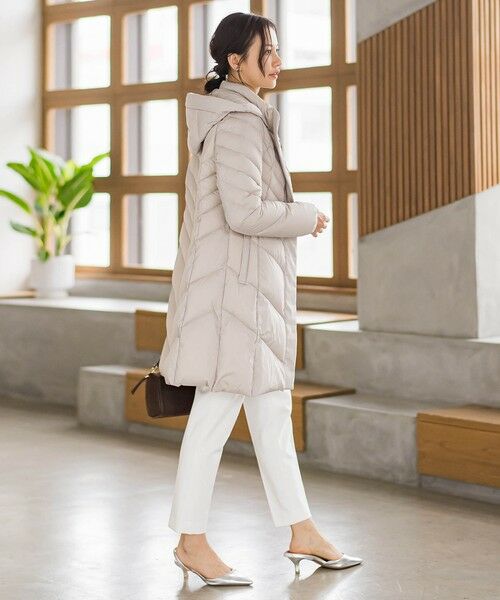 LAUTREAMONT / ロートレアモン ダッフルコート | ストレッチダウンロングコート | 詳細12