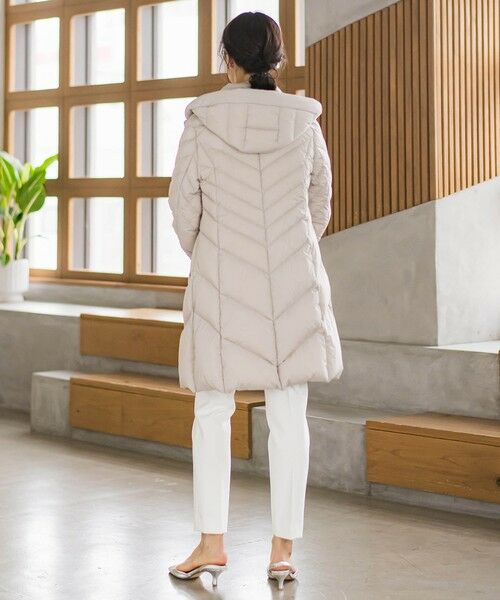 LAUTREAMONT / ロートレアモン ダッフルコート | ストレッチダウンロングコート | 詳細13