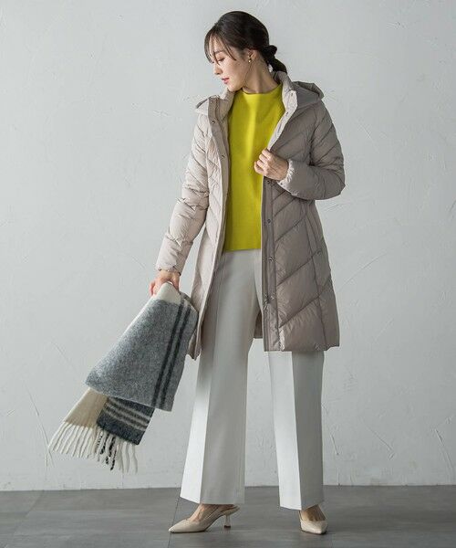 LAUTREAMONT / ロートレアモン ダッフルコート | ストレッチダウンロングコート | 詳細18