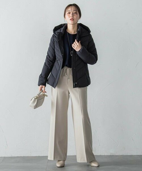 LAUTREAMONT / ロートレアモン ダッフルコート | ストレッチダウンショートコート | 詳細9