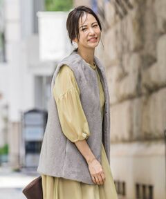 LAUTREAMONT / ロートレアモン ダウンジャケット・ベスト | ECOPELフェイクファージャケット