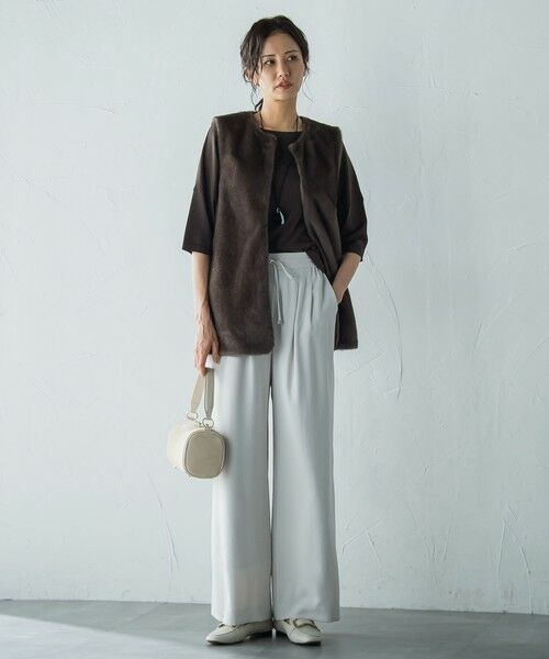 LAUTREAMONT / ロートレアモン ダウンジャケット・ベスト | ECOPELフェイクファージャケット | 詳細2