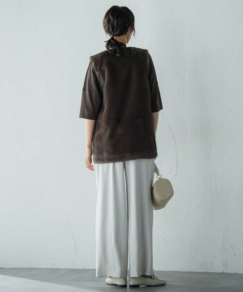 LAUTREAMONT / ロートレアモン ダウンジャケット・ベスト | ECOPELフェイクファージャケット | 詳細3