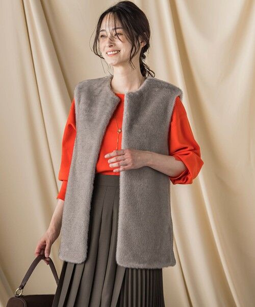 LAUTREAMONT / ロートレアモン ダウンジャケット・ベスト | ECOPELフェイクファージャケット | 詳細5