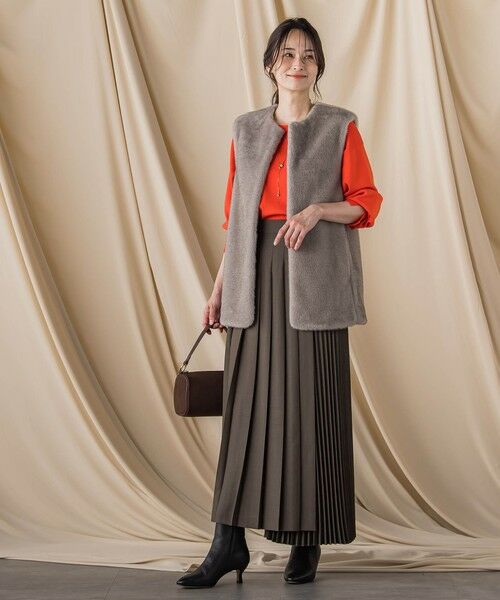 LAUTREAMONT / ロートレアモン ダウンジャケット・ベスト | ECOPELフェイクファージャケット | 詳細7