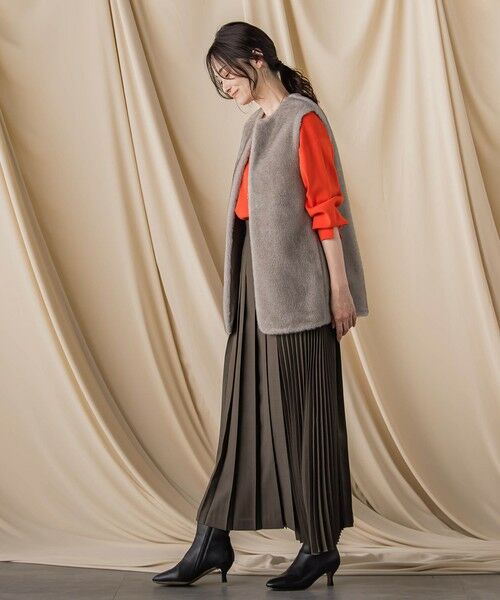 LAUTREAMONT / ロートレアモン ダウンジャケット・ベスト | ECOPELフェイクファージャケット | 詳細9